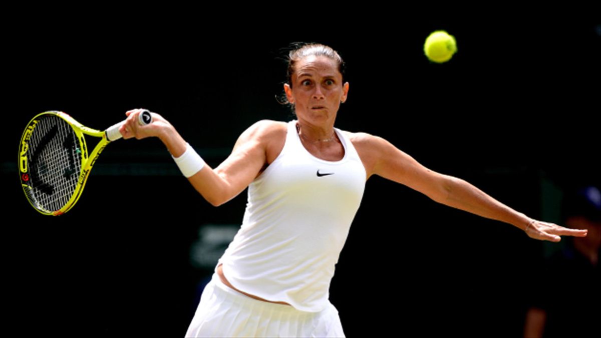 Roberta Vinci fell at the first hurdle in Switzerland