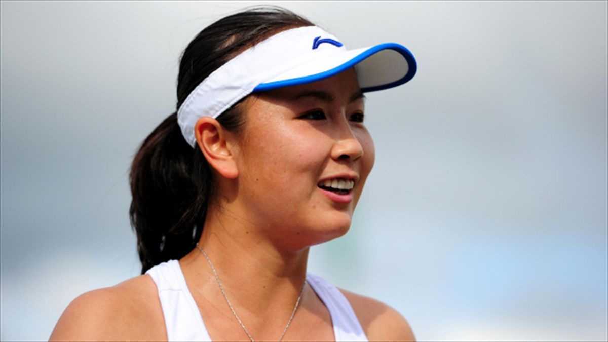 Peng Shuai won in straight sets