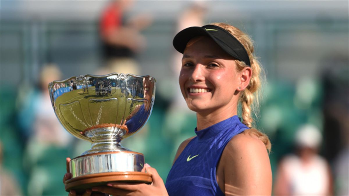 World Number 70 Vekic Stuns Home Hope Konta To Lift Aegon Open In