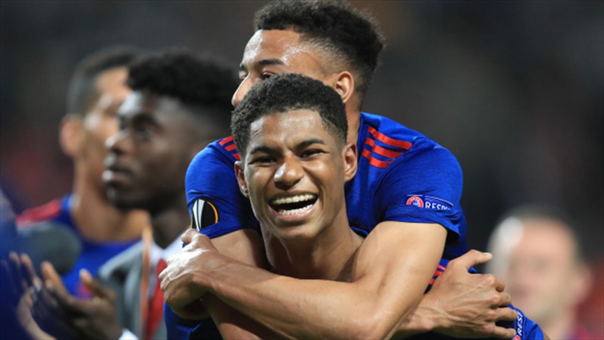 Marcus Rashford growing in stature at Manchester United - Eurosport