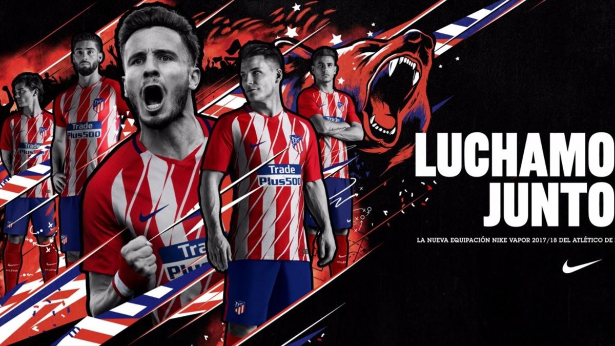 cansada correr Dormitorio El Atlético de Madrid presenta su nueva y diferente camiseta de la  temporada 2017/2018 - Eurosport