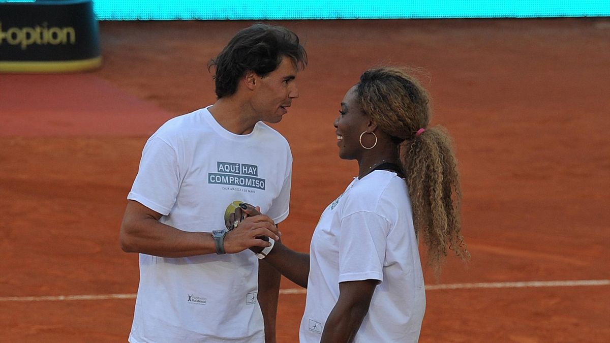 serena williams y rafael nadal