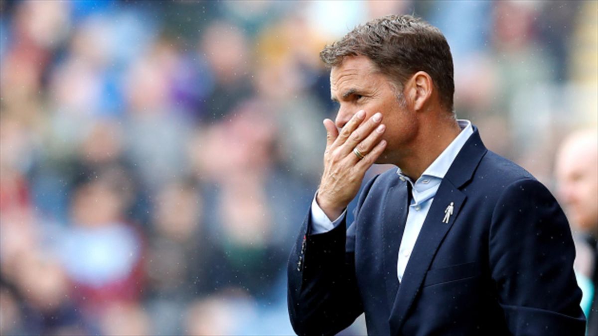 Defeat at Burnley ramps up the pressure on Palace boss Frank de Boer