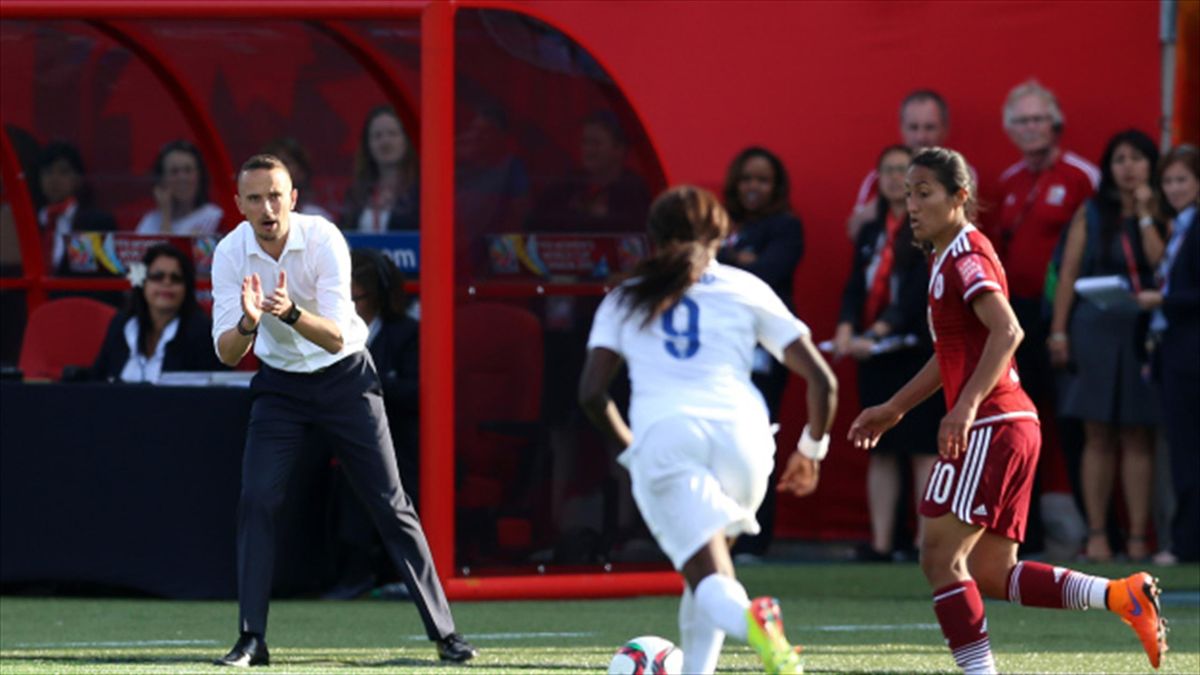 Mark Sampson has defended himself against allegations from Eniola Aluko