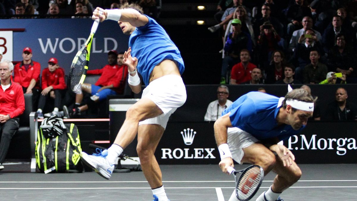 Laver Cup: Las mejores imágenes del histórico partido de dobles entre Nadal y Federer