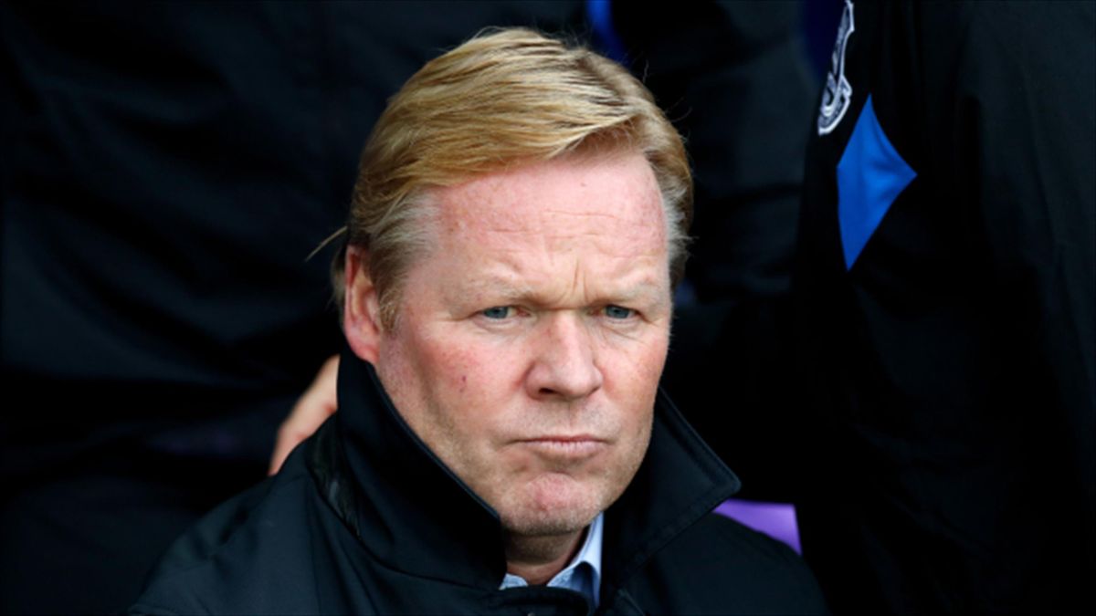 Everton manager Ronald Koeman saw positives in the defeat to Burnley
