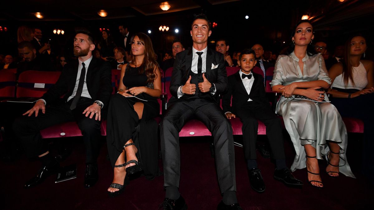 FIFA Football Awards - How many appearances have these four