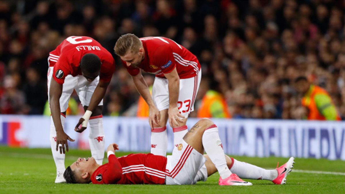 Marcos Rojo Plays 45 Minutes For Manchester United Under 23s On Injury Return Eurosport