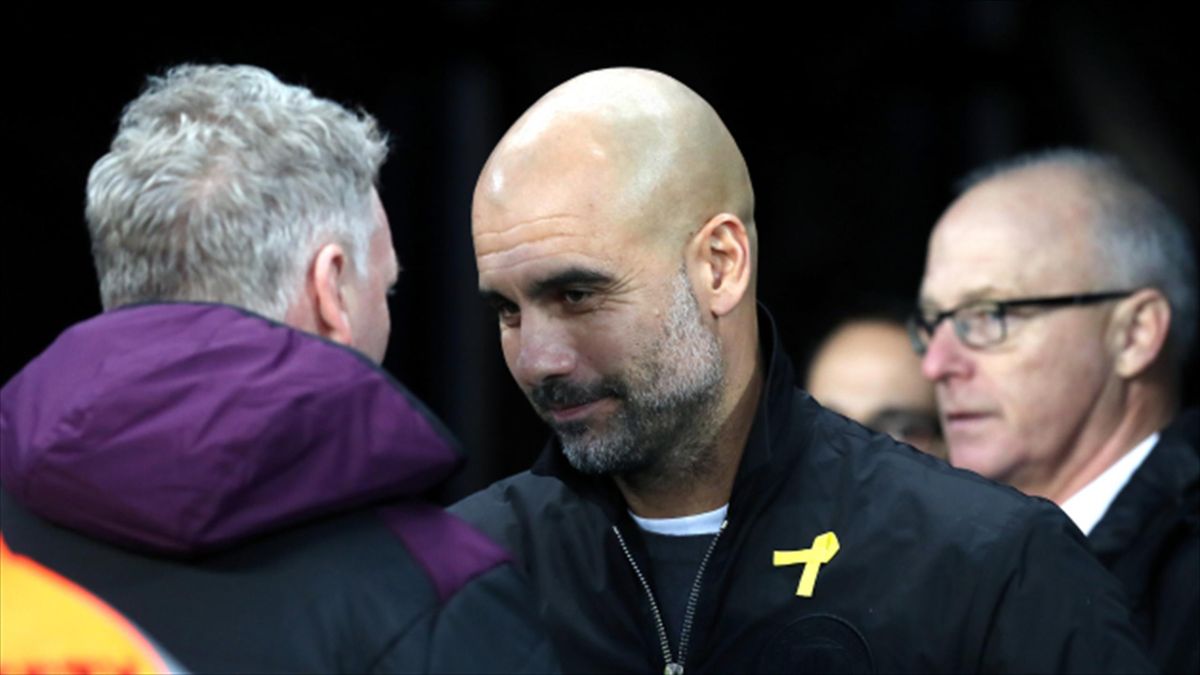 Man City Boss Guardiola Unfazed By Possibility Of Suspension Over Yellow Ribbon Eurosport
