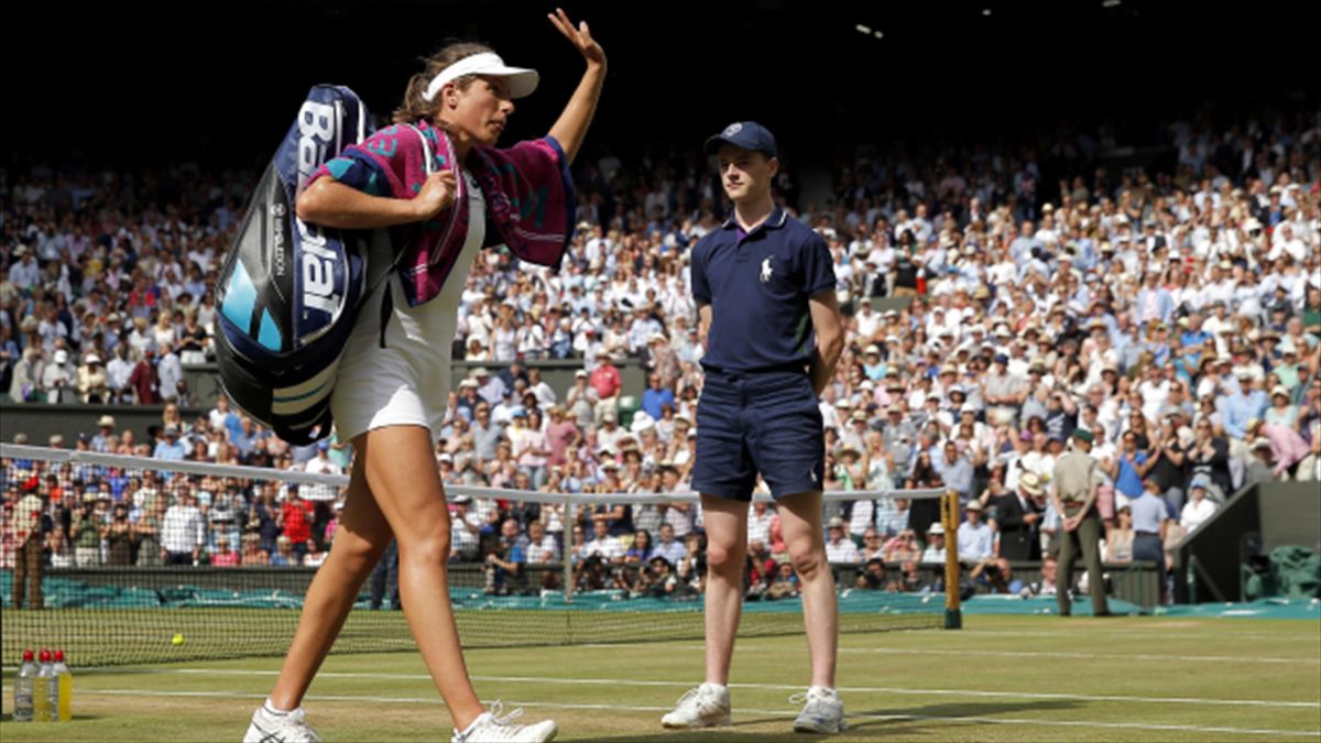 Konta beleefde een mooi succes op Wimbledon, waar ze tot de laatste vier reikte