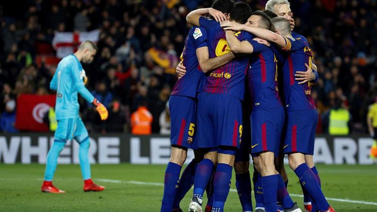 Copa del Rey (Semifinal, ida), Barcelona-Valencia: Una ...
