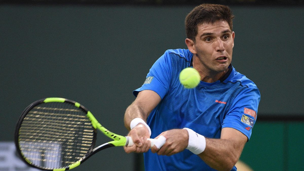 Federico Delbonis wins in Indian Wells, earns showdown with Roger Federer