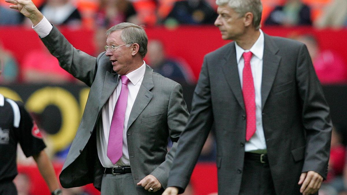 Arsene Wenger sent his support to his old rival Sir Alex Ferguson (PA)