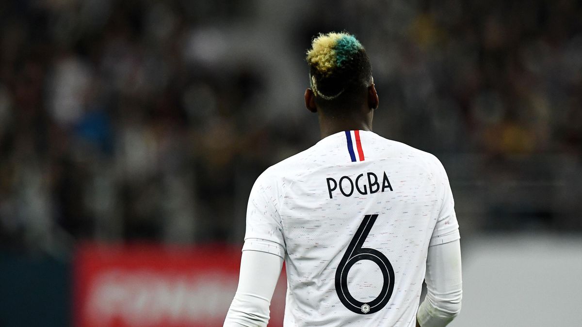 Coupe Du Monde 2018 Equipe de France Enfant POGBA Officiel Maillot  Extérieur 2018/2019