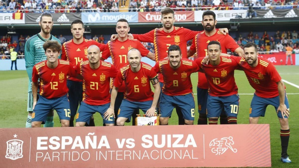 Los dorsales de los 23 de España en el Mundial 2018 de - Eurosport