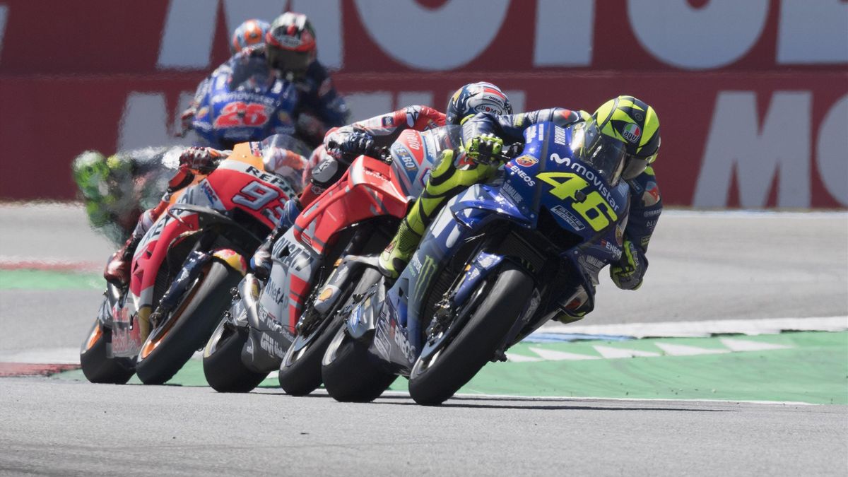 MotoGP - Assen Valentino Rossi kritisiert Andrea Dovizioso für agressives Überholmanöver