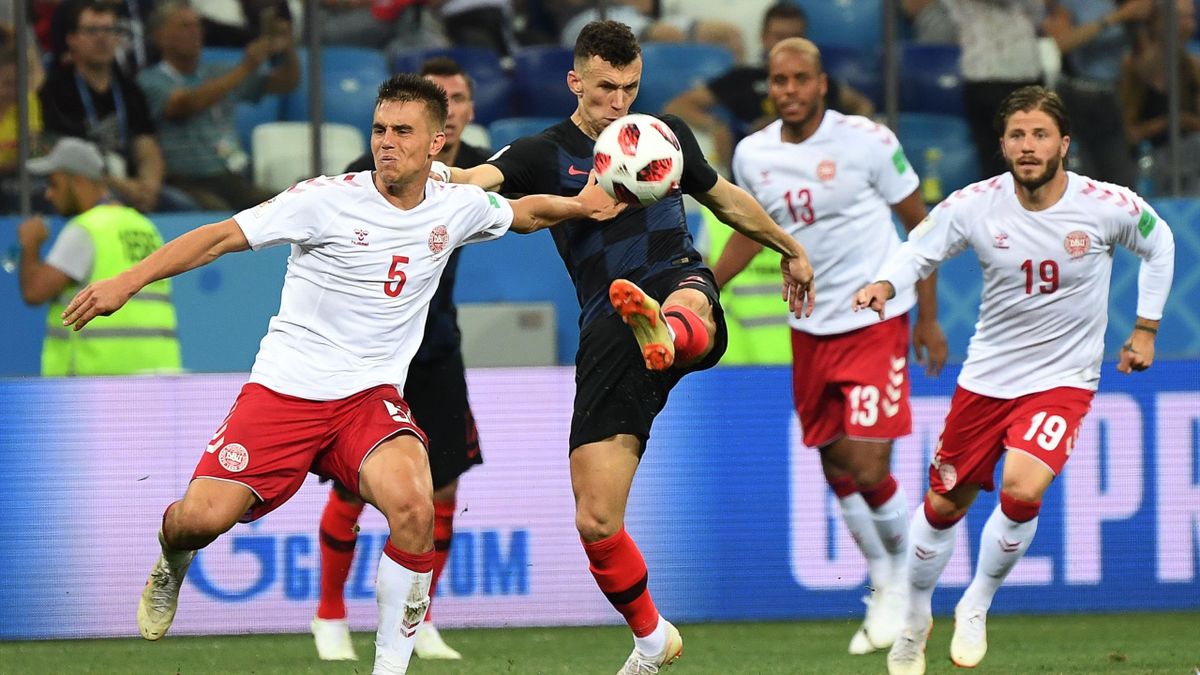 WM 2018 Kroatien gegen Dänemark - hier seht ihr die Highlights des WM-Spiels 
