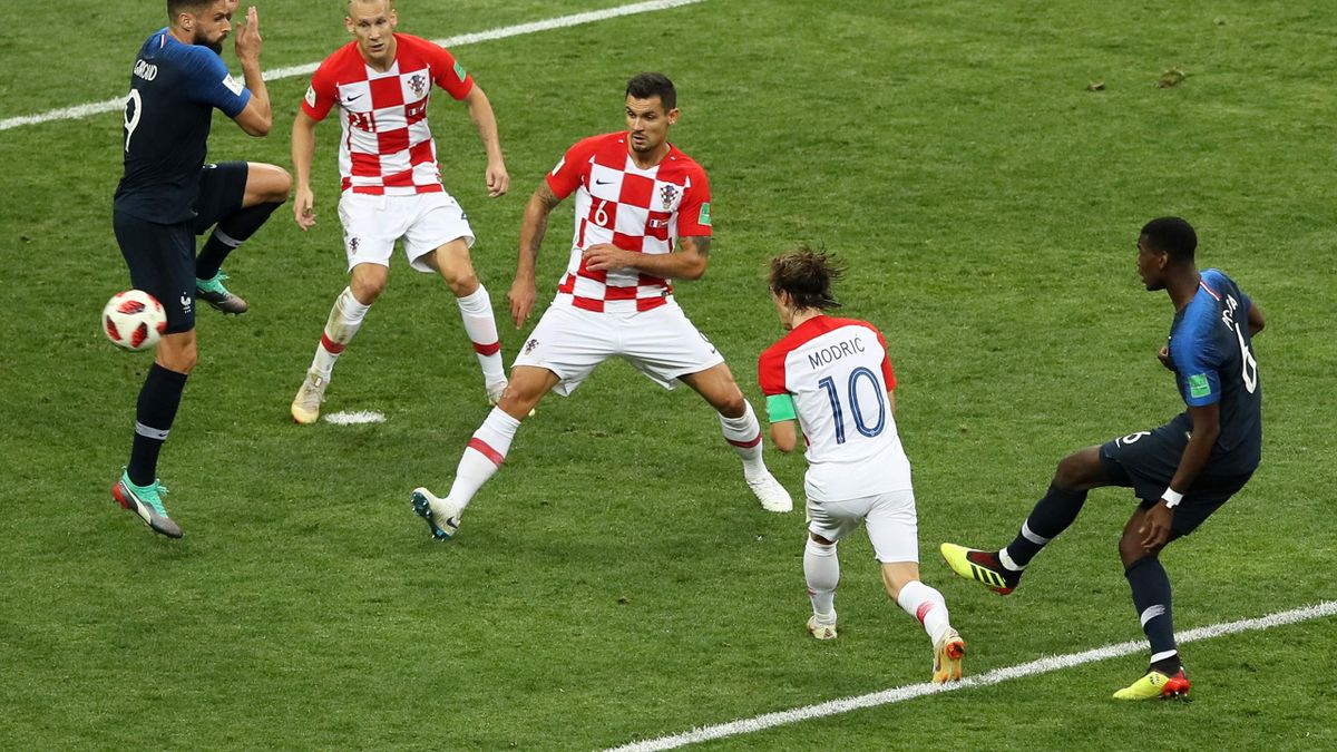 WM-Finale Frankreich - Kroatien Hier seht Ihr die Highlights des WM-Finales