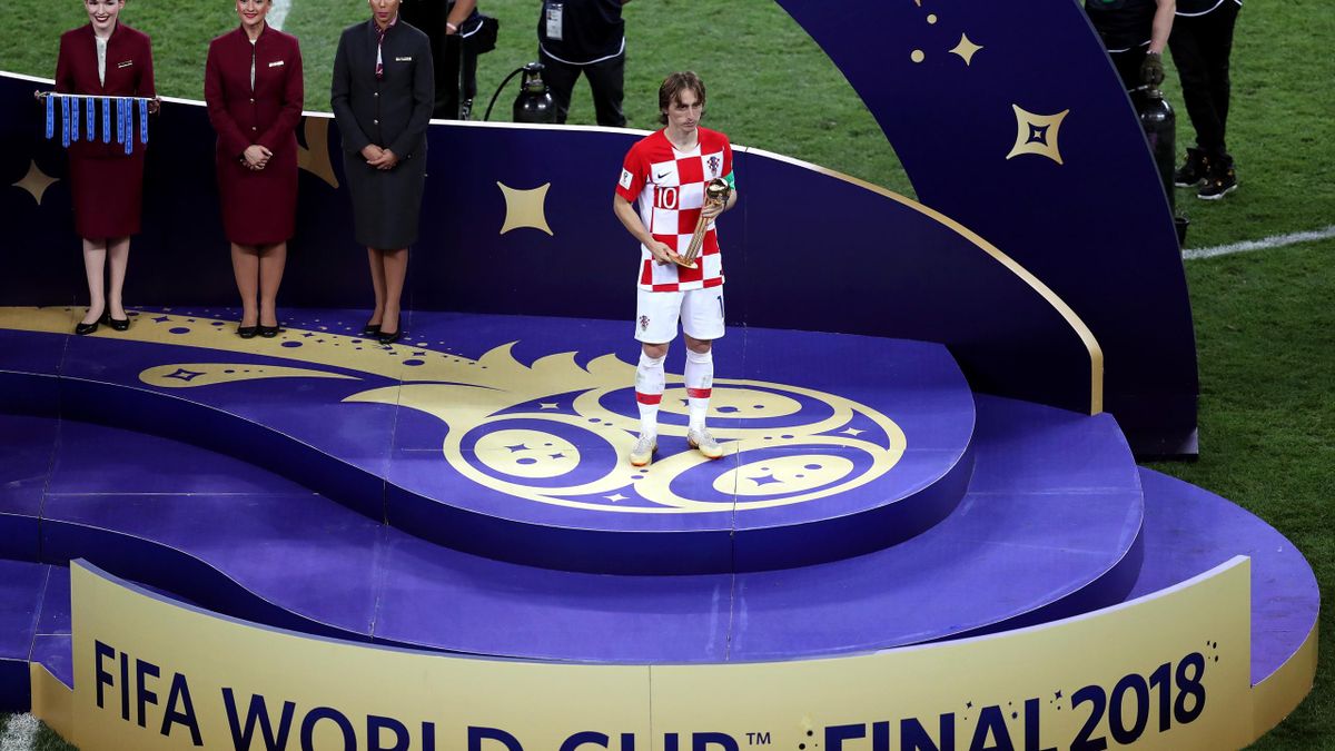 Mundial Rusia 2018: Luka Modric gana el Balón Oro a mejor -
