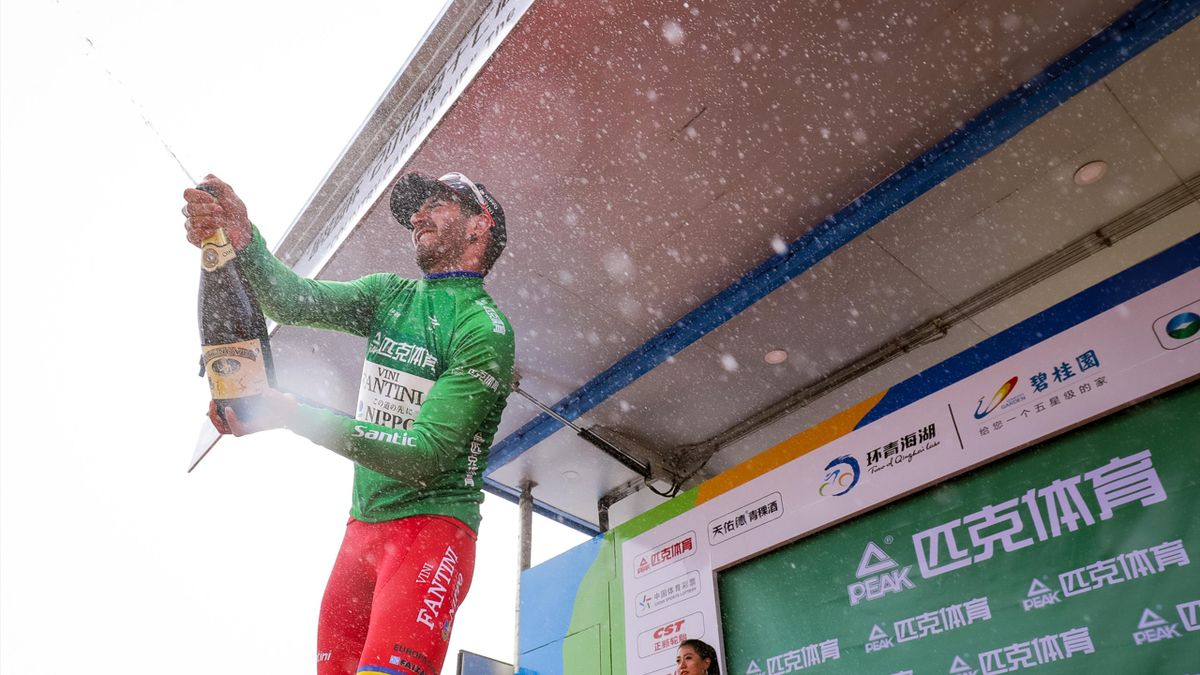 Qinghai Lake: Grosu earns hat-trick to move into points jersey on Stage 8