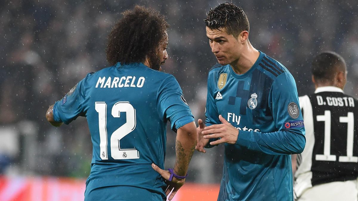 Cristiano Ronaldo will wohl Marcelo von Real Madrid zu Juventus lotsen Eurosport