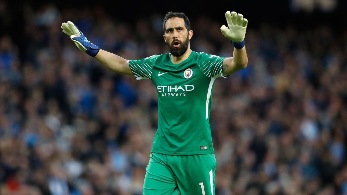 Injury to Claudio Bravo has restricted Manchester City's goalkeeping options