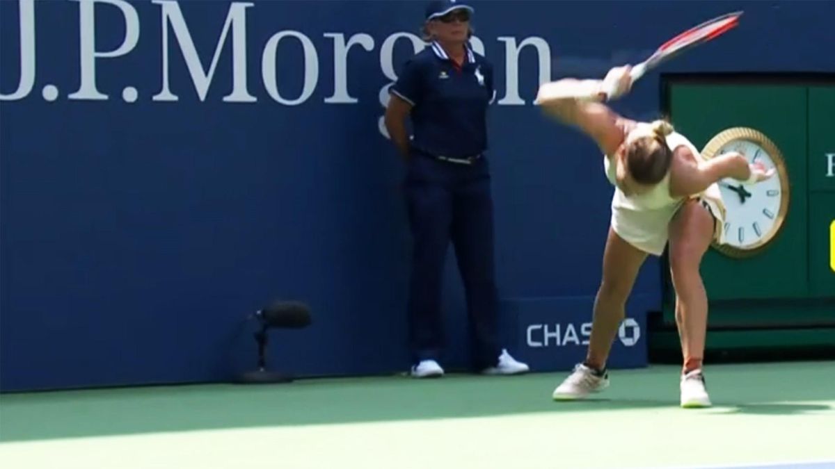 US Open 2018 - Simona Halep scheitert sensationell gegen Kaia Kanepi