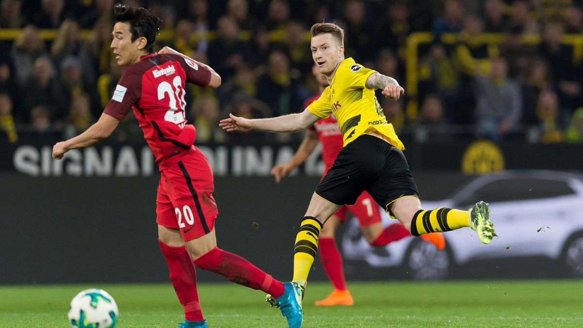 Borussia Dortmund gegen Eintracht Frankfurt live im Eurosport Player bei Eurosport 2 HD Xtra