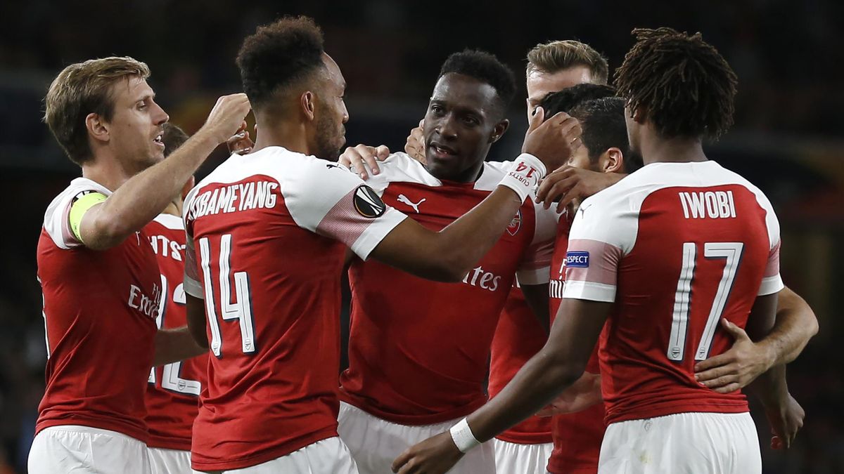 Arsenal europa top league shirt
