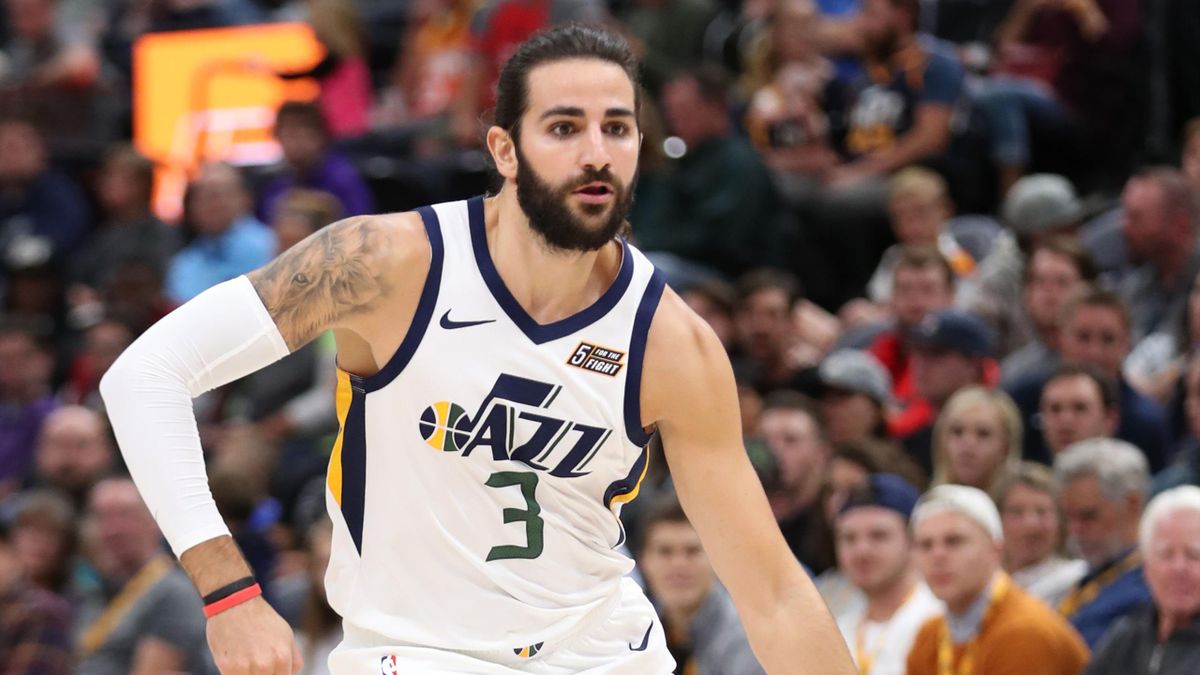 Camiseta ricky rubio utah jazz hotsell