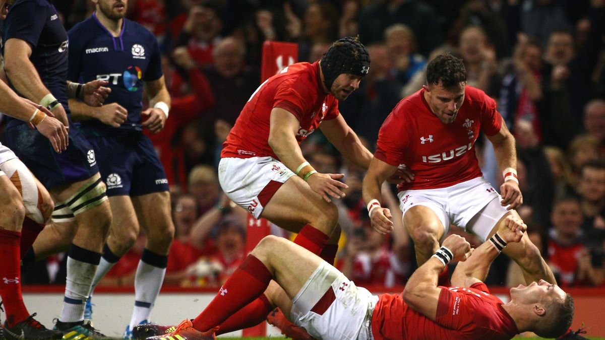 North, Davies lead Wales to scrappy win over Scotland ...