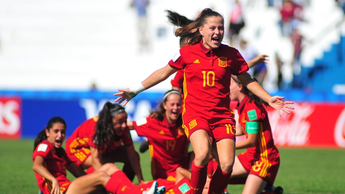 España celebra su pase a semifinales del Mundial sub-17