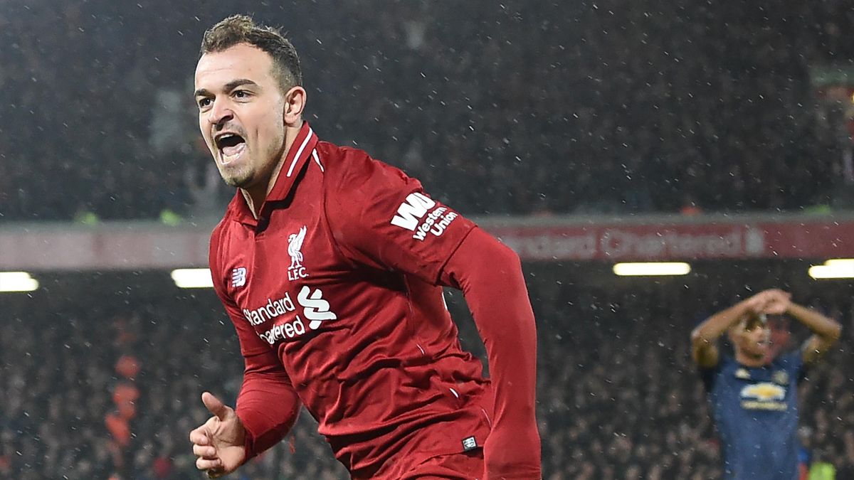 Shaqiri sales jersey liverpool