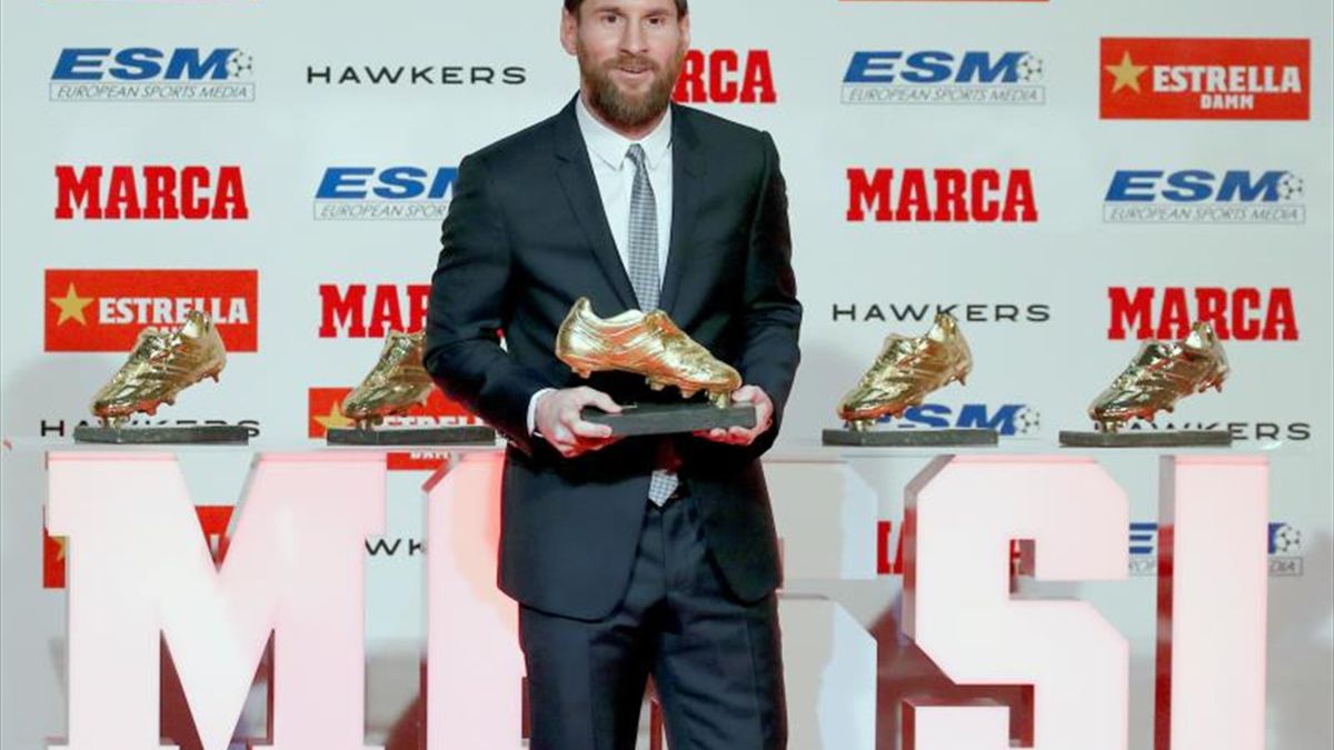 Coordinar Puno asesino 🎙️⚽ Messi, al recibir la Bota de Oro, reparte elogios y confiesa cuáles  eran sus sueños de pequeño - Eurosport