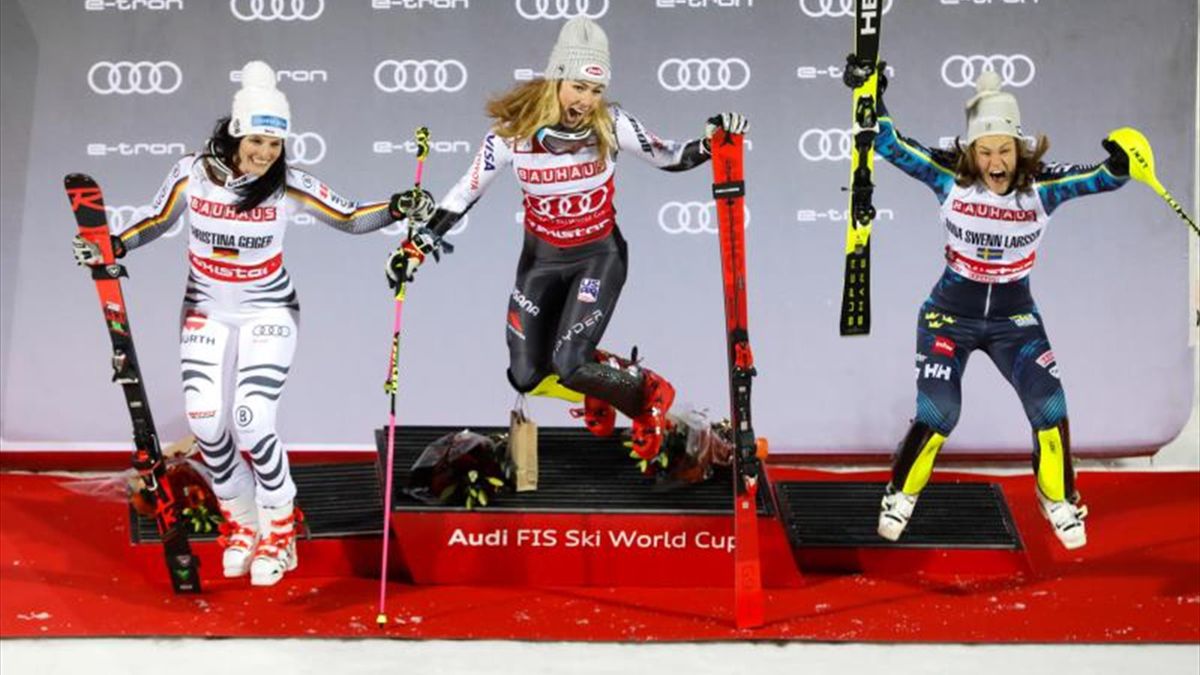 Mikaela Shiffrin Y Ramon Zenhausern Ganaron Los Paralelos De Estocolmo Eurosport