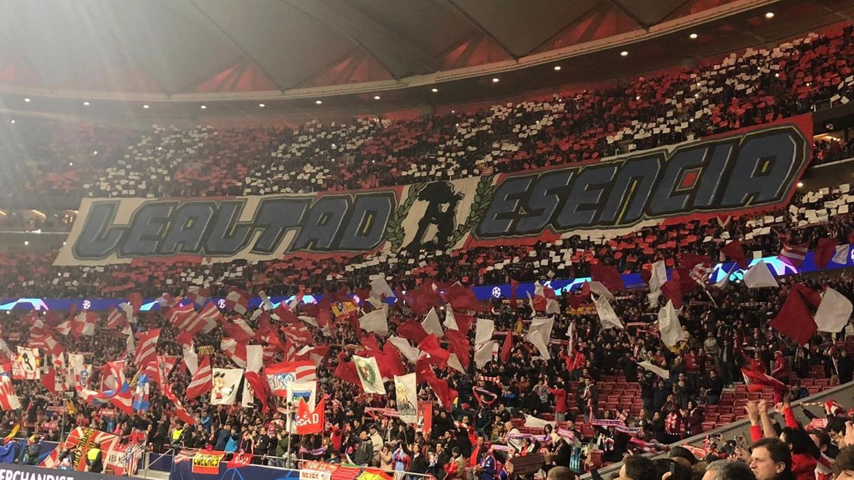 Galería: El lleno y ambientazo absoluto en un Wanda Metropolitano de gala para la Champions