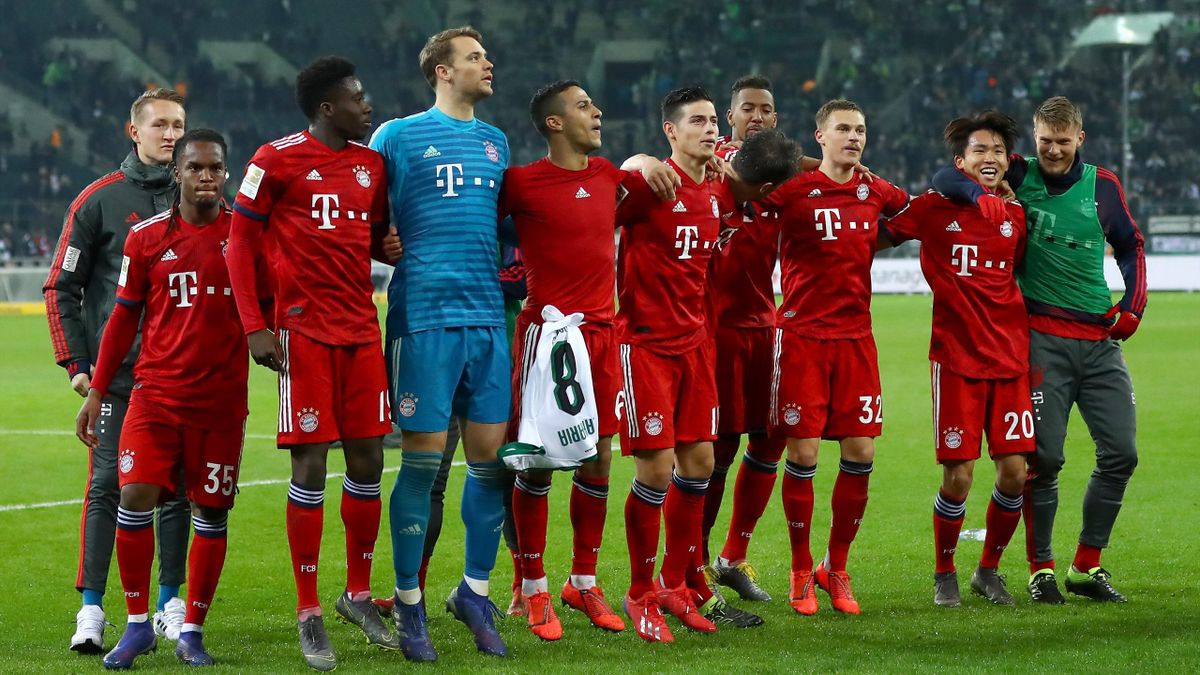 Bundesliga FC Bayern München hält sich nach Erfolg gegen Gladbach zurück 