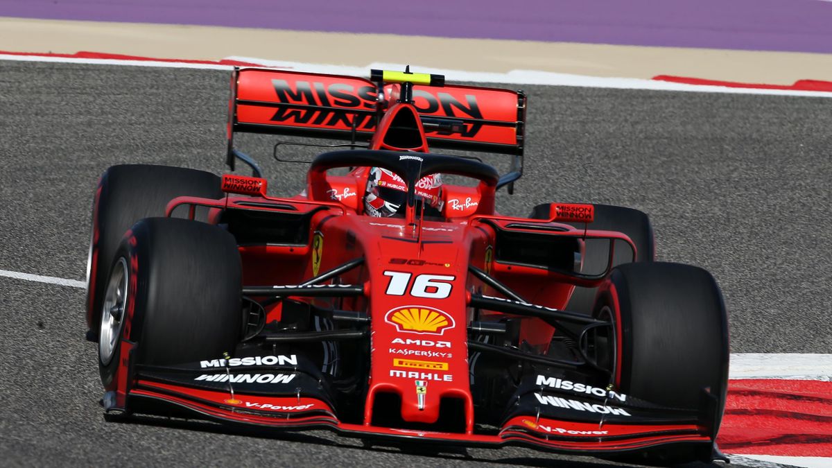 Leclerc leads Ferrari one-two in opening Bahrain GP practice - Eurosport