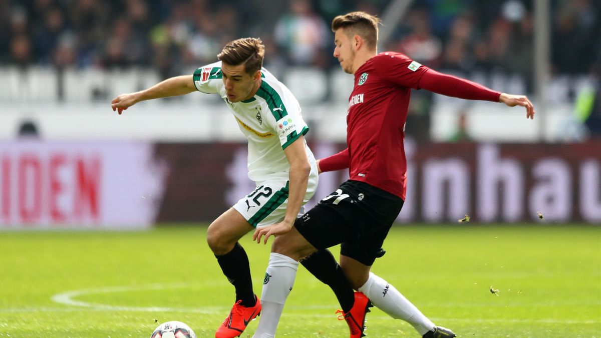 Hannover 96 - Borussia Mgladbach Rafael sichert Gladbach drei Punke
