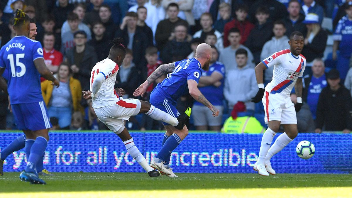 Cardiff relegated after Wilfried Zaha leads Crystal Palace to