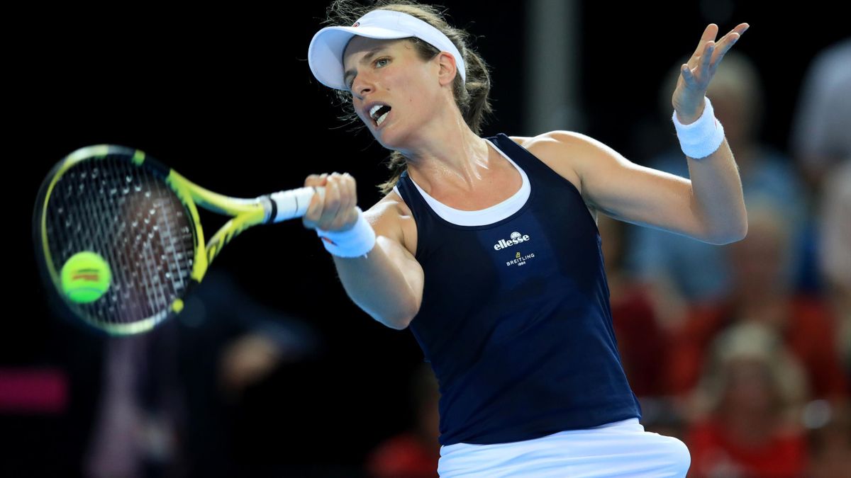 Johanna Konta defeated by former world number one Simona Halep at Madrid Open - Eurosport