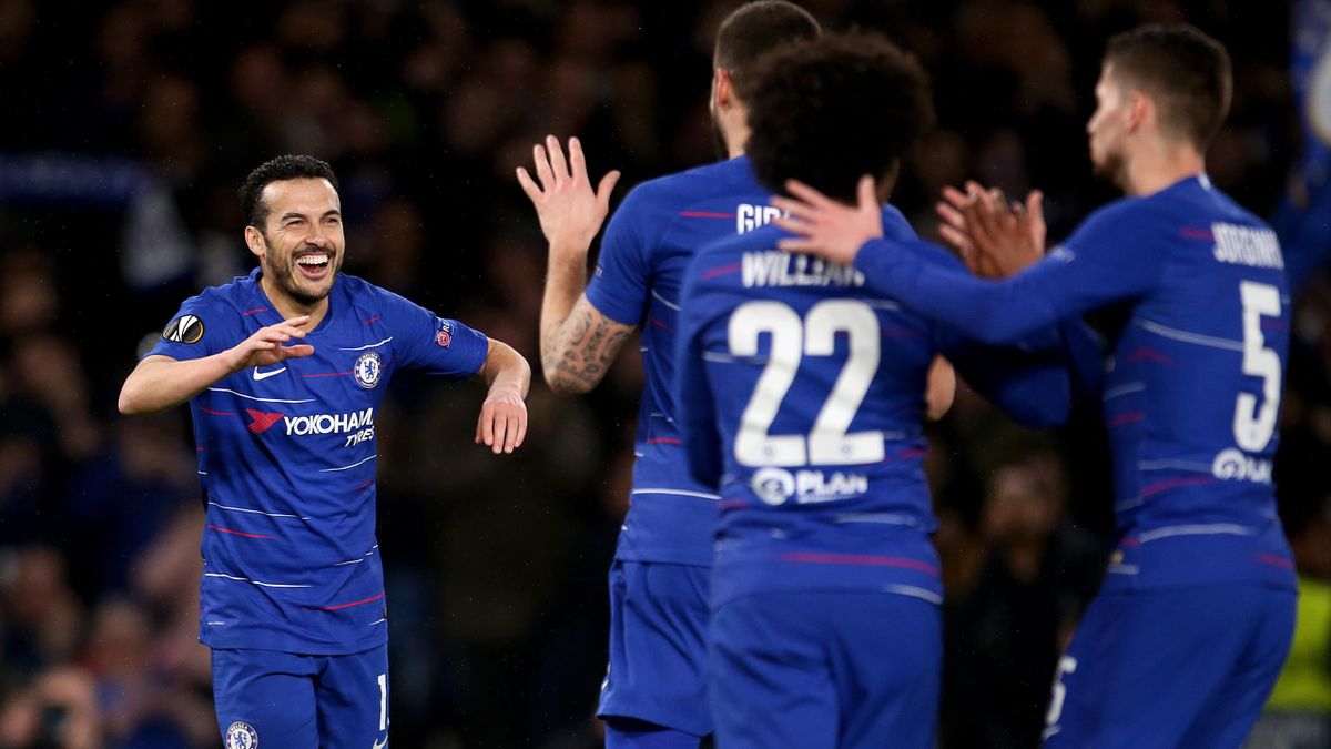 Chelsea 4-3 Slavia Prague (Agg: 5-3) Pedro scores twice in seven