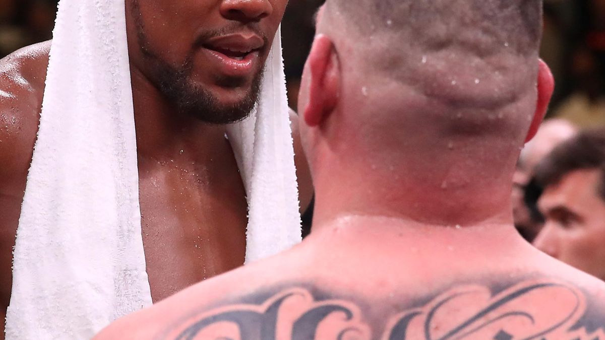 Andy Ruiz Jr has a new tattoo and it covers his entire back