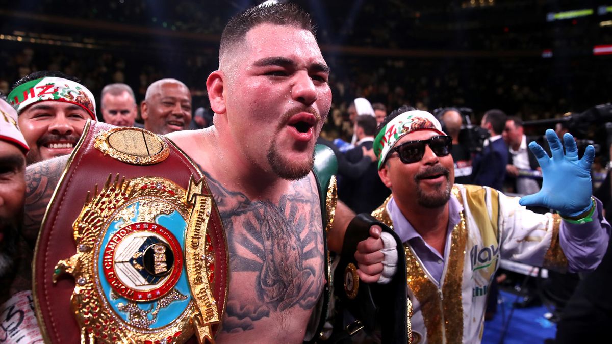 In pictures Anthony Joshua upset by Andy Ruiz Jr in New York