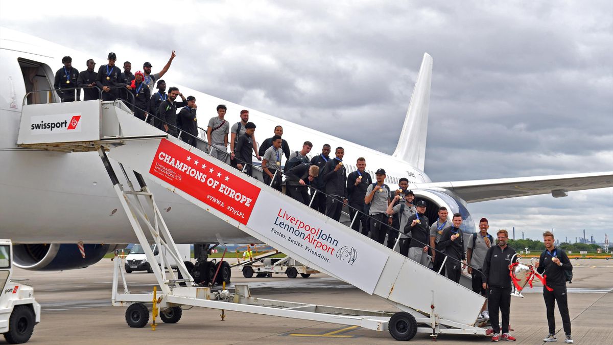 It S Coming Home Liverpool Parade Champions League Trophy On Triumphant Return Eurosport
