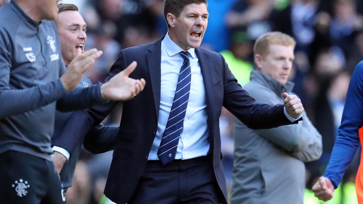 Cu Steven Gerrard pe bancă, Rangers nu a pierdut niciun meci în acest sezon, în campionatul Scoției