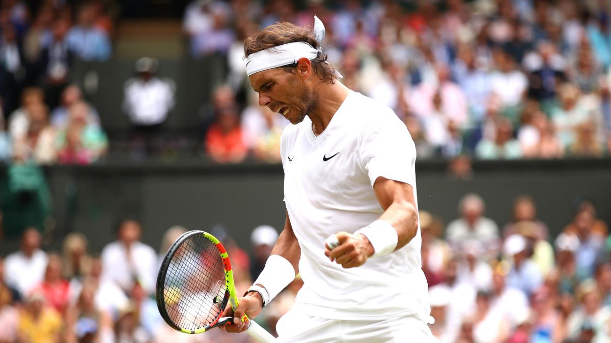Wimbledon 2019 Rafael Nadal, Roger Federer und Novak Djokovic im Viertelfinale