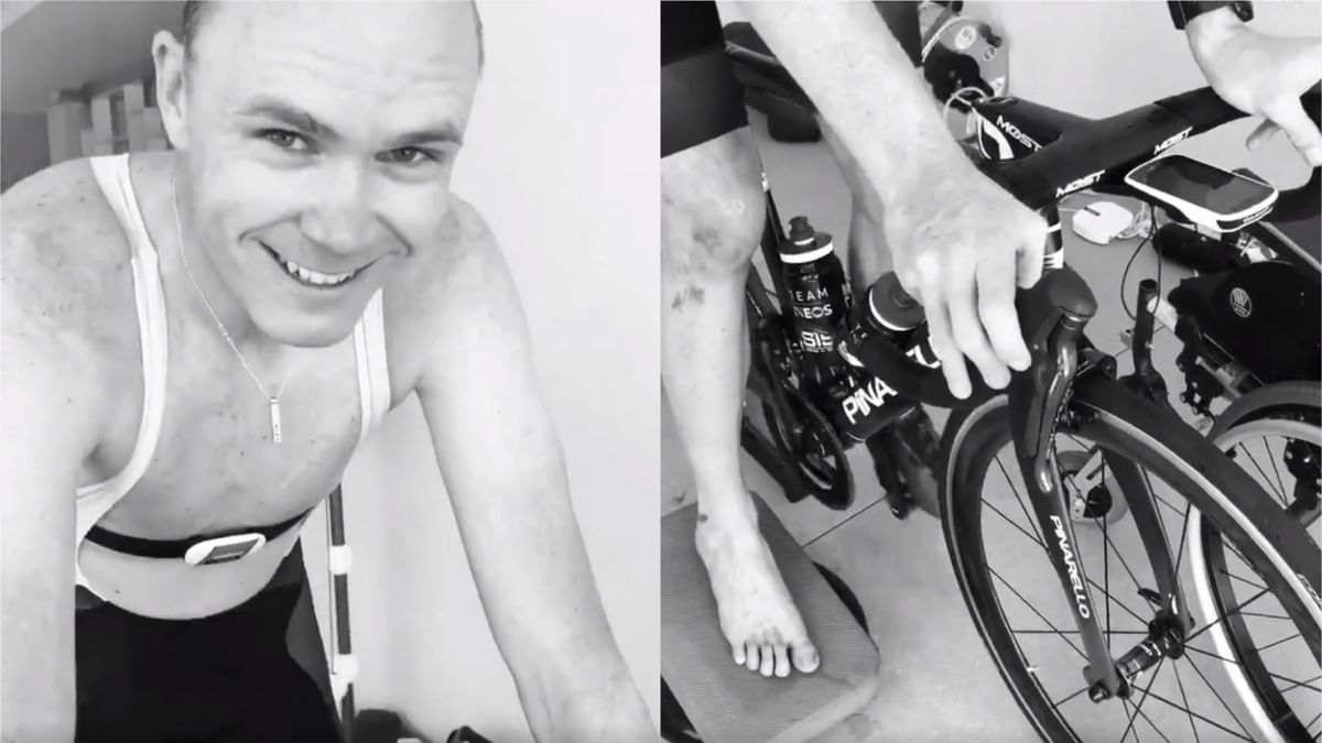One leg cycling best sale