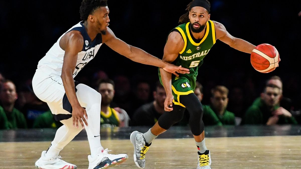 Basketball Australien Gelingt Historischer Sieg Gegen Die Usa Eurosport