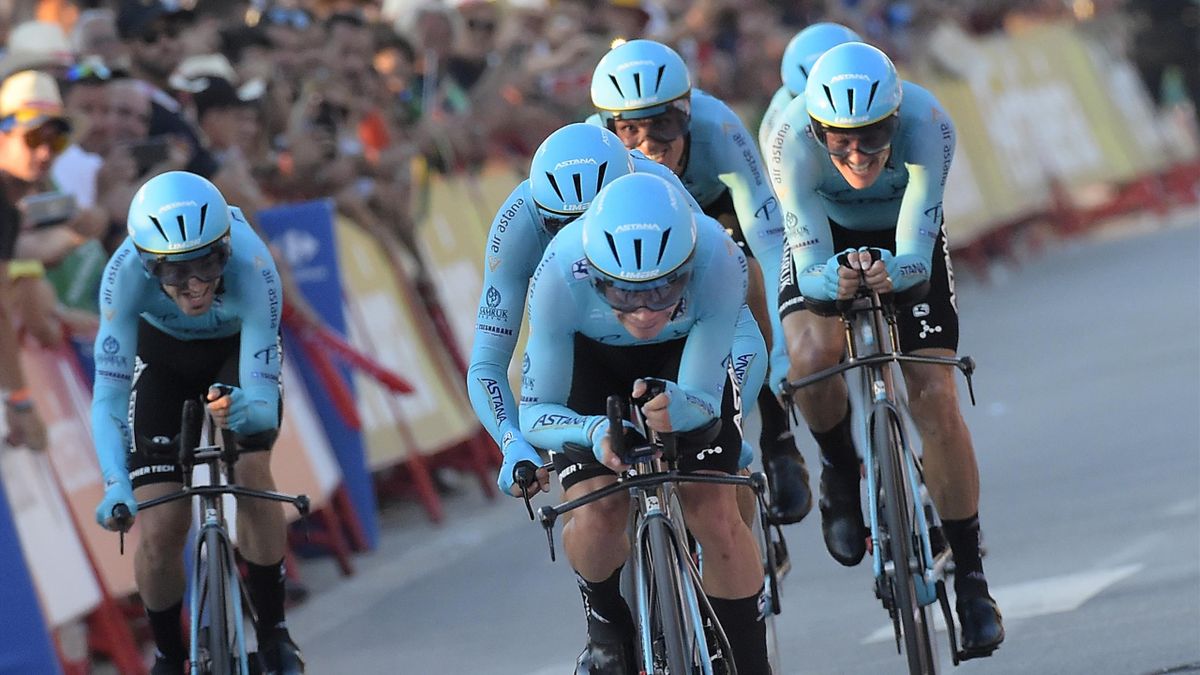 La Vuelta a Espana 2019 Watch Astana clinch victory in opening team time trial